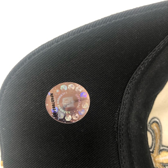 NFL New Orleans Saints Embroidered Cap Hat - Picture 7 of 8